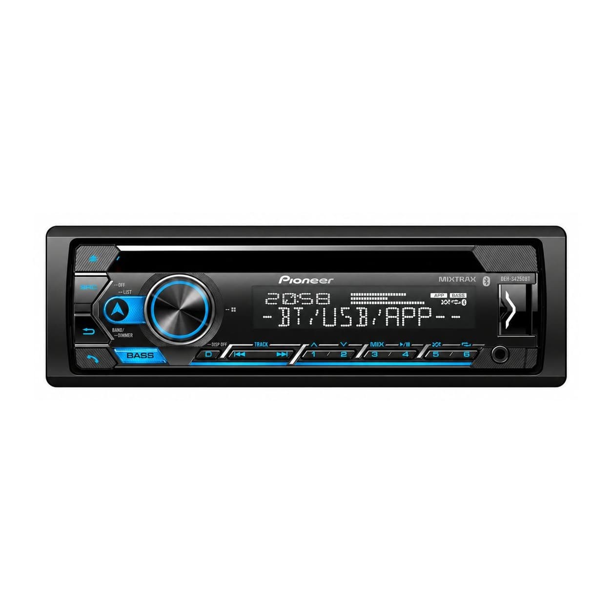 Autoestéreo con CD DEH-S4250BT — frontal
