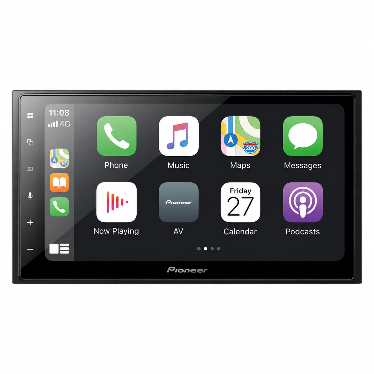 Pantalla de 6.8" DMH-Z5350BT — frontal