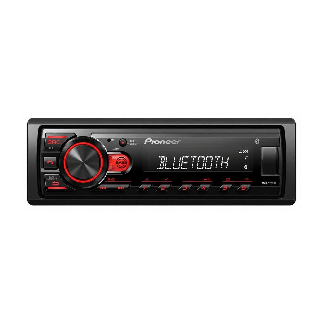 Receptor digital MVH-S235BT — frontal