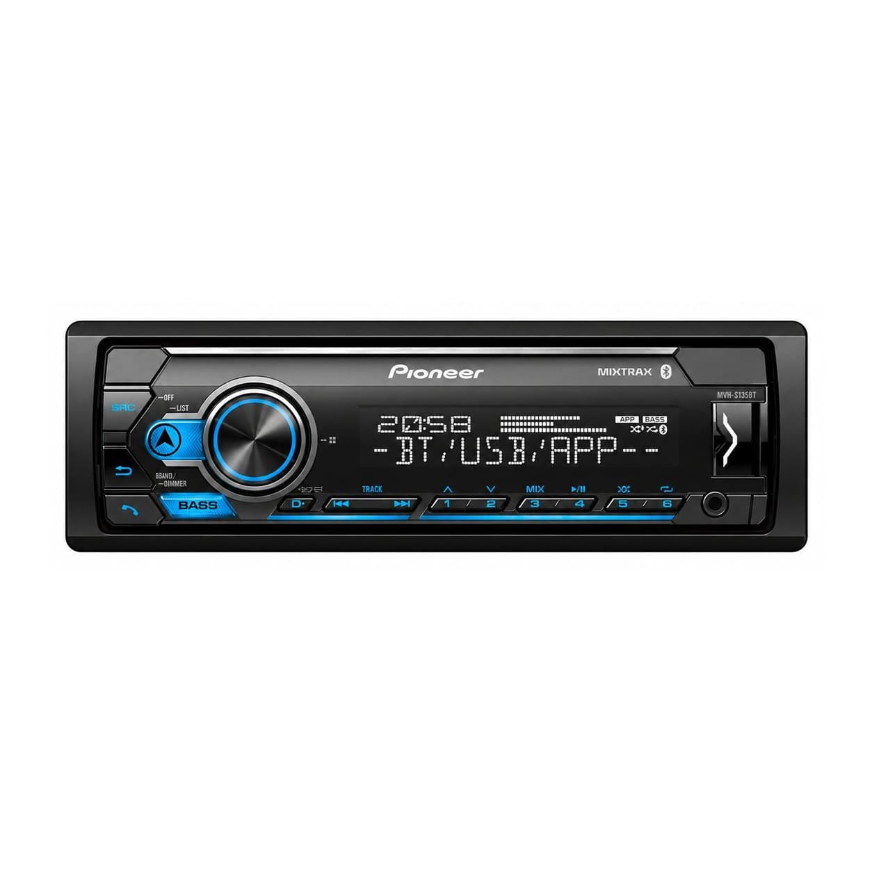 Receptor digital MVH-S325BT — frontal