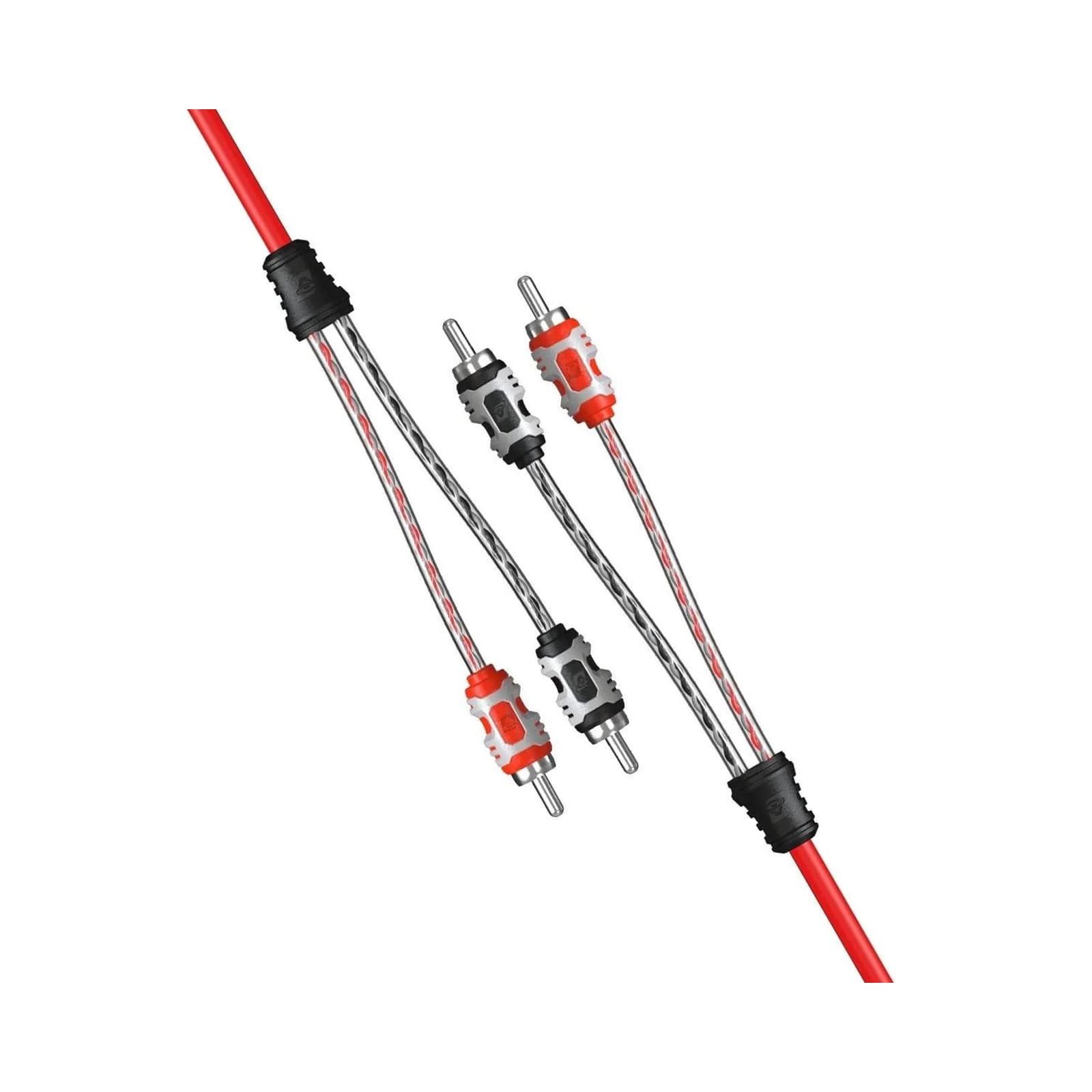 Adaptador Y RCA de 1 hembra a 2 machos RVY2M — frontal