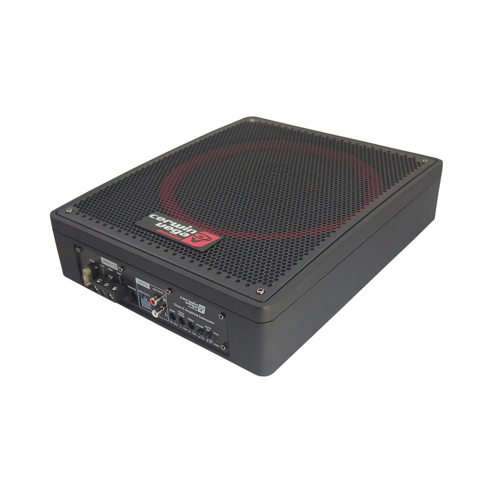 Subwoofer amplificado de 12" VPAS12 — diagonalderecha