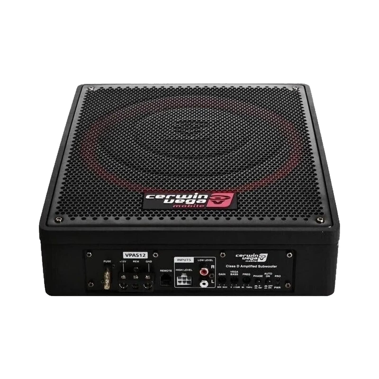 Subwoofer amplificado de 12" VPAS12 — frontal