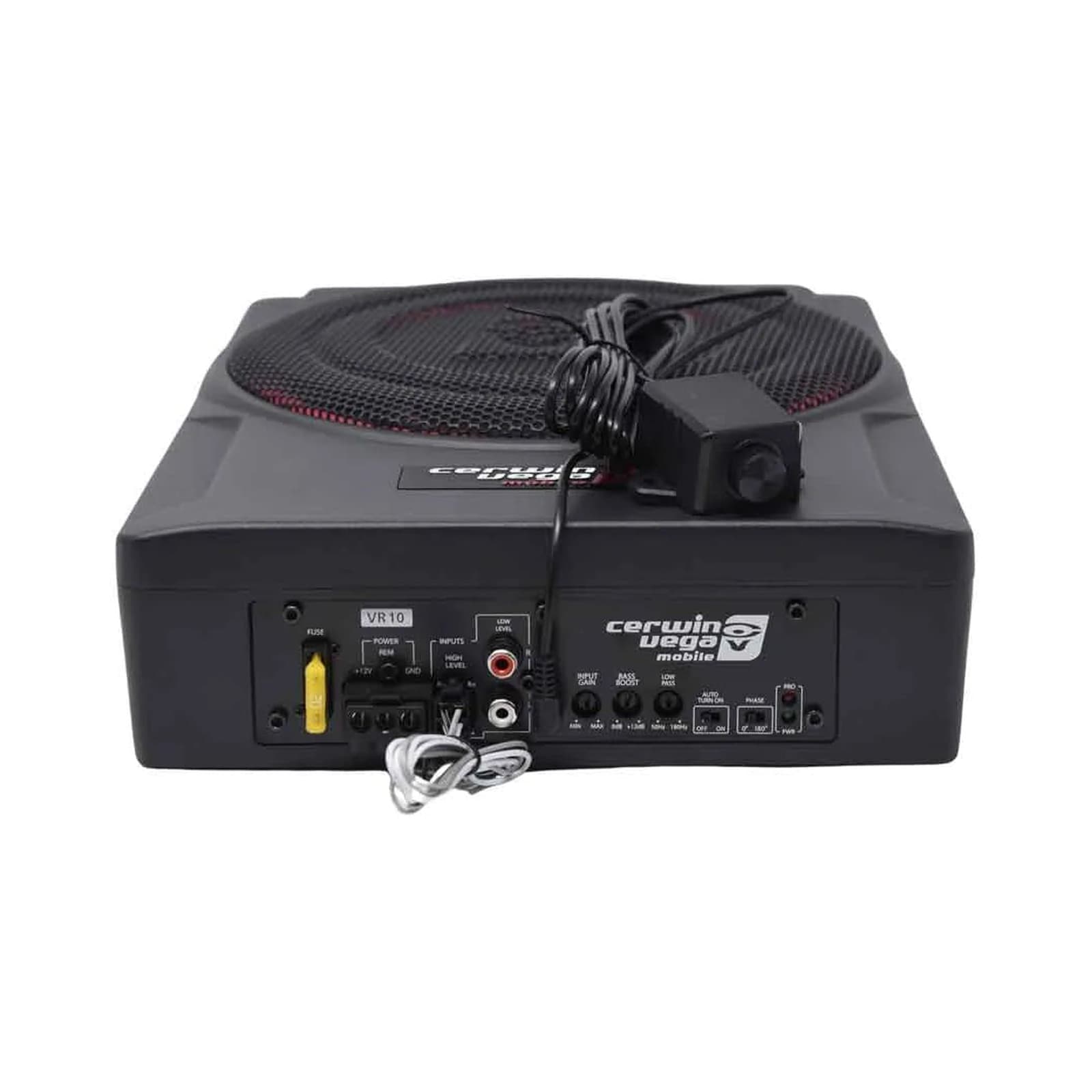 Subwoofer amplificado de 10" VR10 — frontal