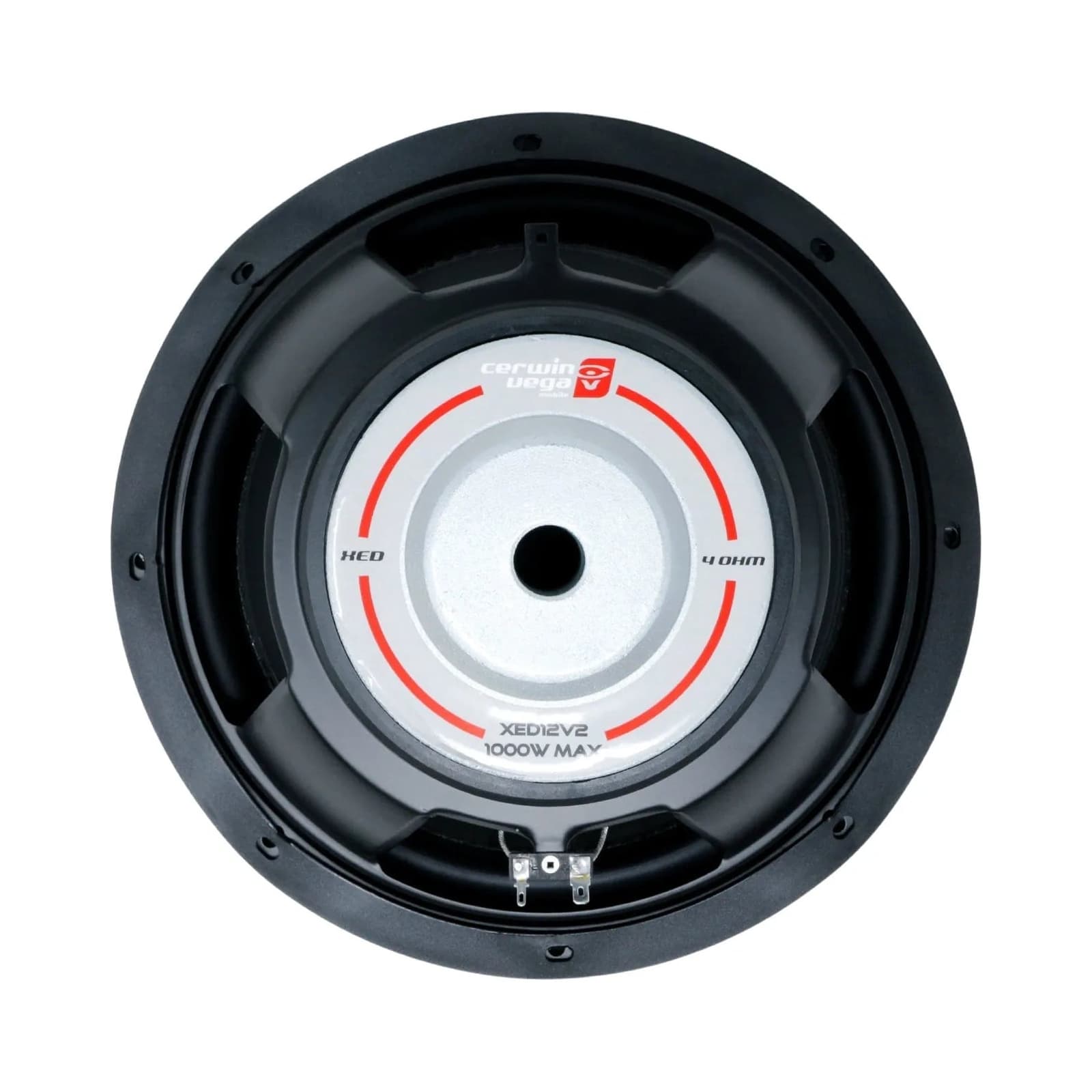 Subwoofer XED de 12" XED12V2 — posterior